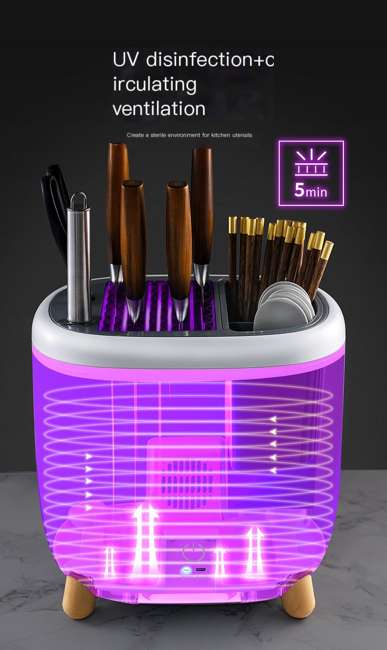 Knife Holder in Use