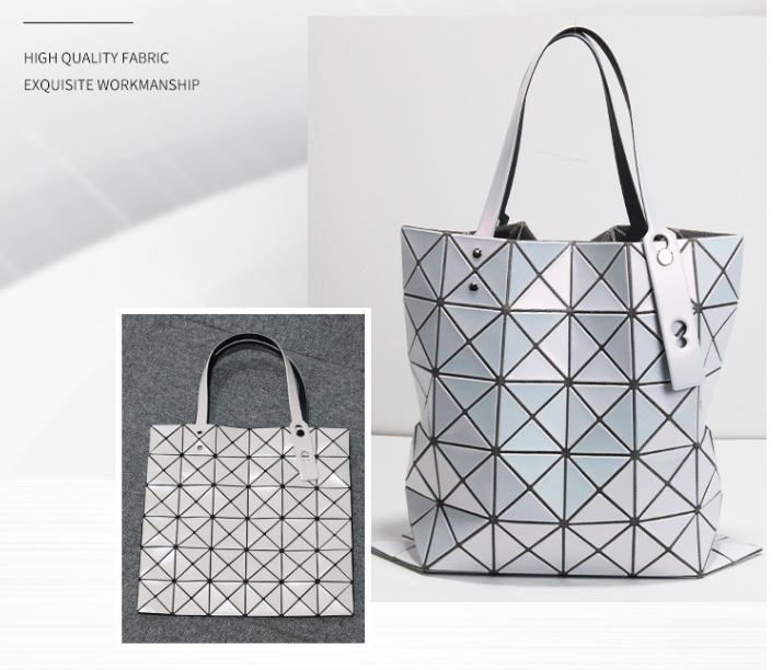 Geometric Diamond Shoulder Bag Image 2