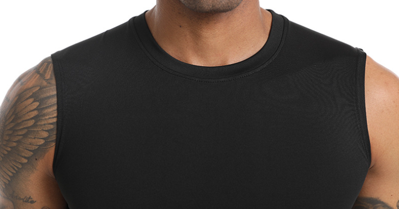 Men's Fitness Tank Top in Action