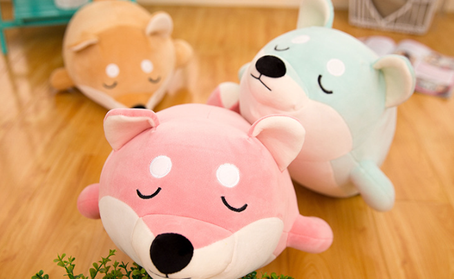 Shiba Inu Plush Toy Yellow