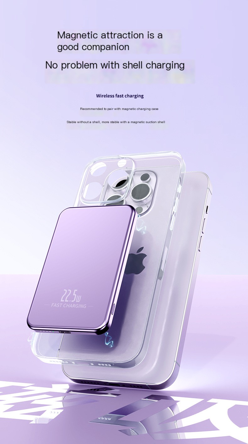 Magnetic Power Bank Image 3