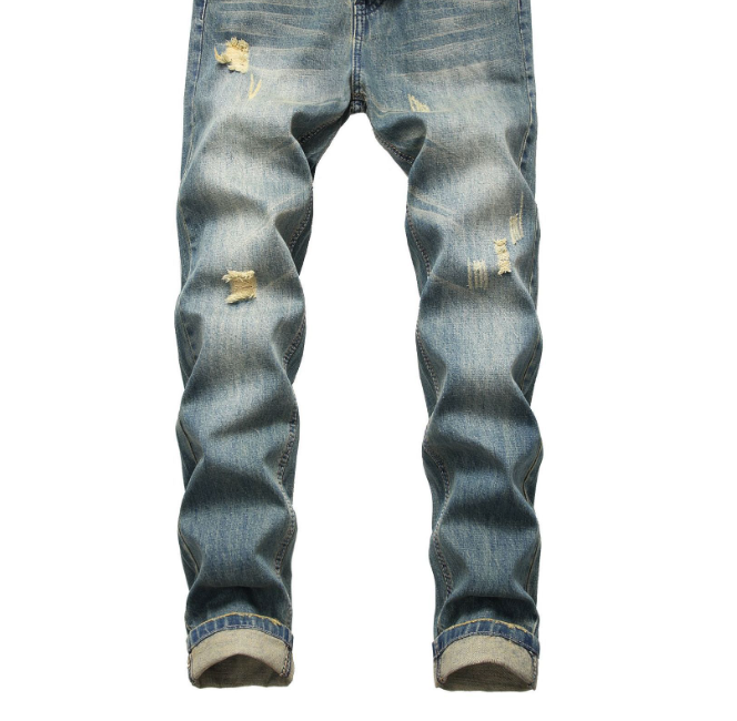 Denim Trousers Side View