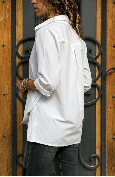 Irregular Split Shirt