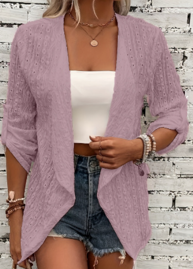 Casual Hollow Cardigan 7