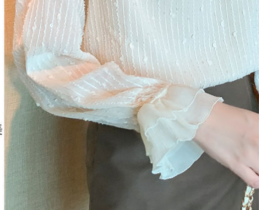 Model wearing the shirt