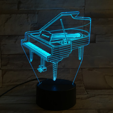 French Horn LED Lamp 1