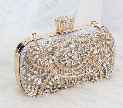 Bolsa France Clutch Bag - Silver