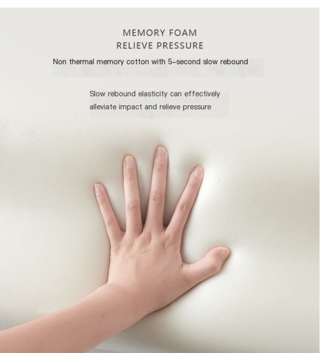 Cooling Memory Foam Neck Pillow Image 5