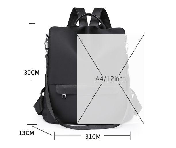 Canvas Multi-Functional Shoulder Bag