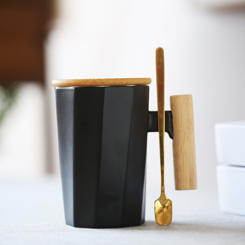 Ceramic Milk Mug with Lid