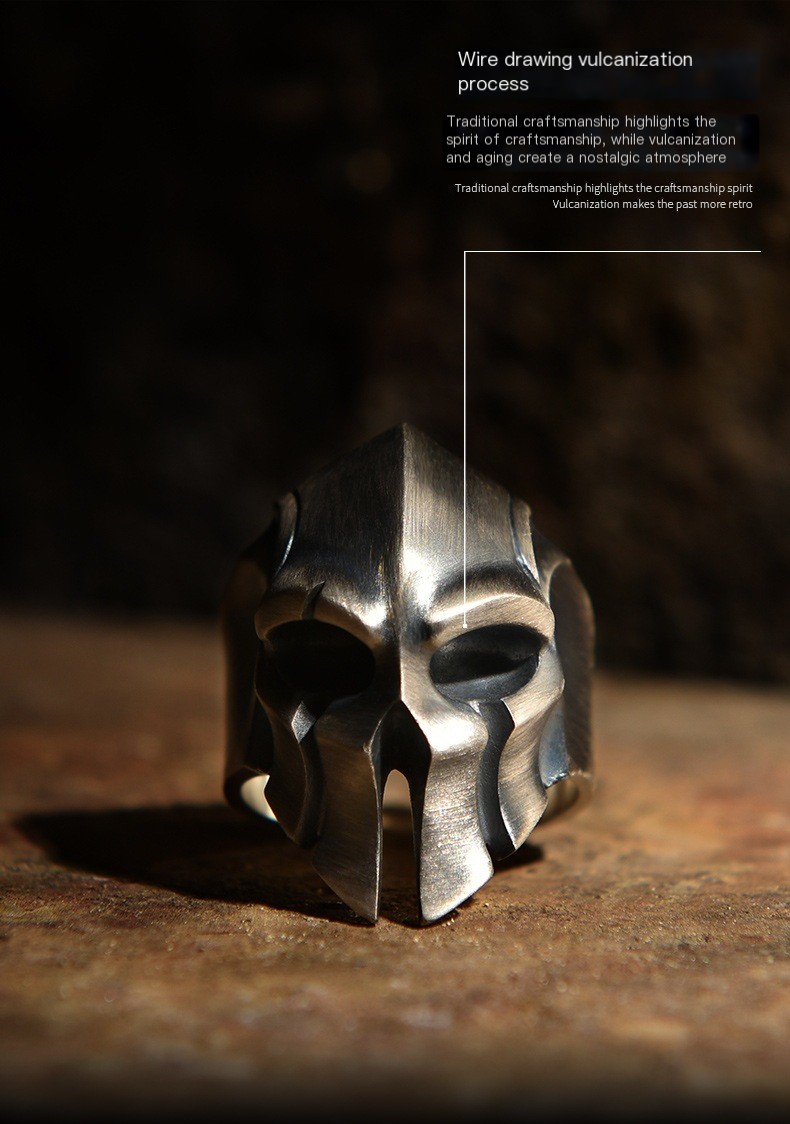 Spartan Skull Ring Image 4