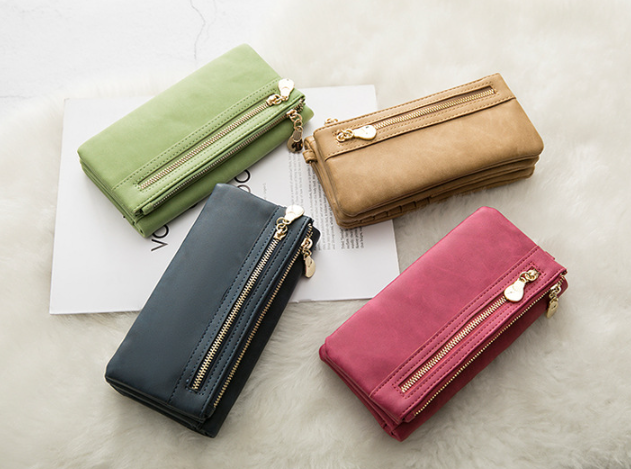 Long Zip Wallet Colors