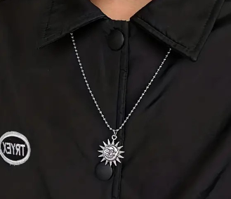 Stylish Sun Smiley Necklace