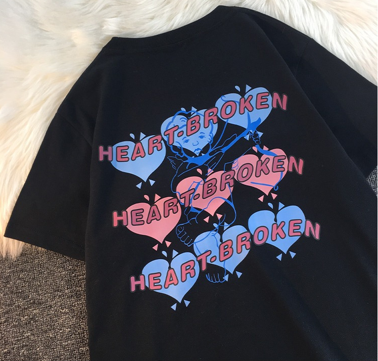 Love Print T-shirt Image 5