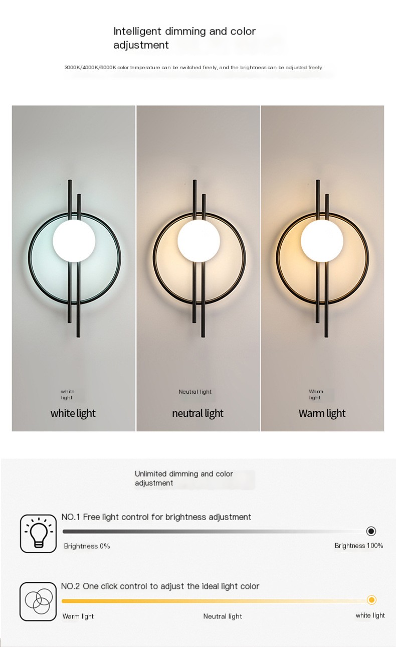 Light Luxury Wall Lamp Image 3
