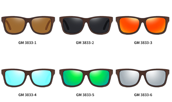 Polarized Wooden Sunglasses 4