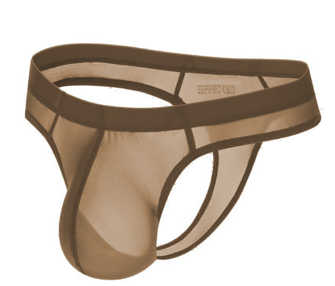 Men's One Piece Ice Silk Underwear Image 10
