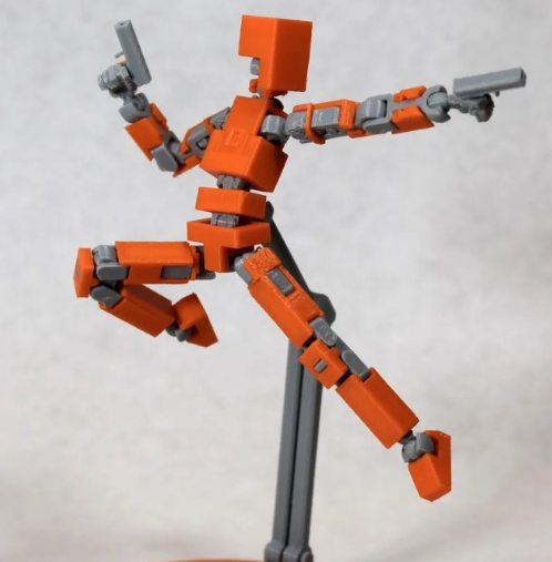 Articulated Action Figure 1