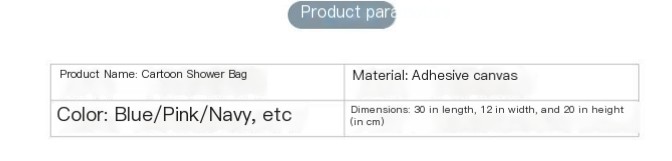 Waterproof Toiletry Bag