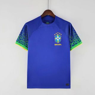 Brazil with the same soccer jersey adult outdoor sports polyester material wrinkle-resistant breathable image