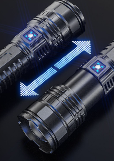 Lanterna Tática Led 1000W Potente