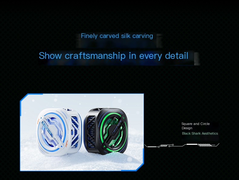 Cooling Technology of Black Shark Ice Seal Back Clip