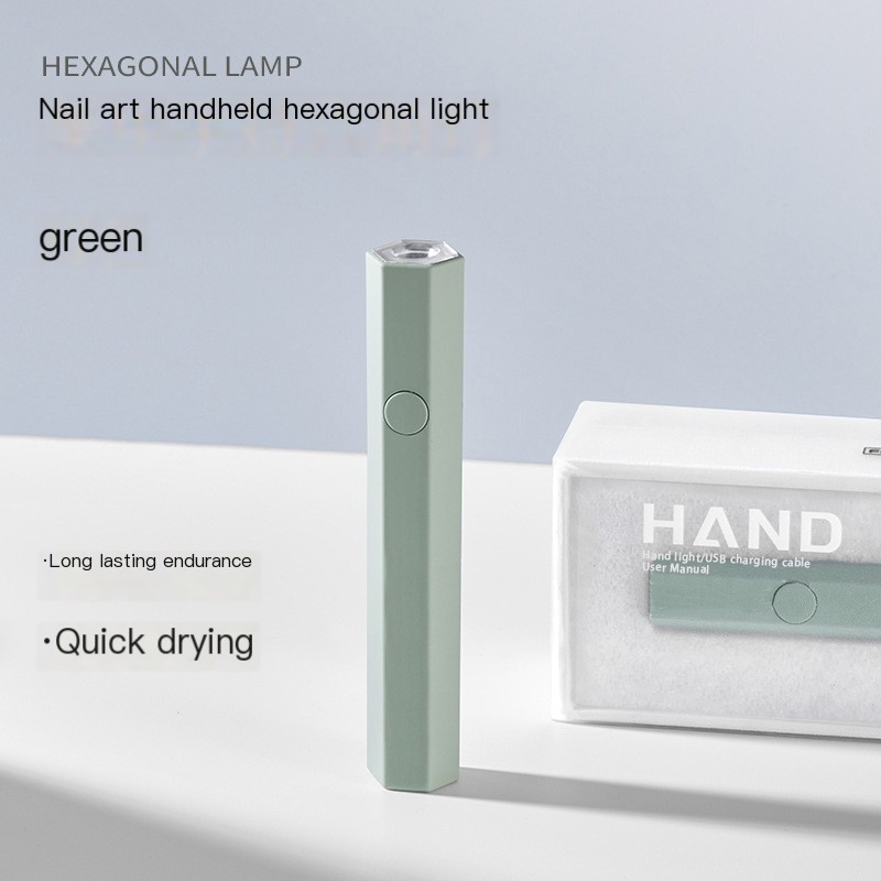 Hexagonal Hand Lamp 7