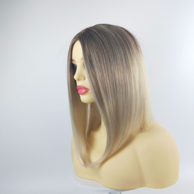 Gradient Short Hair Wig Image 1