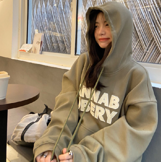Women's Niche Design Hooded Sweater 2