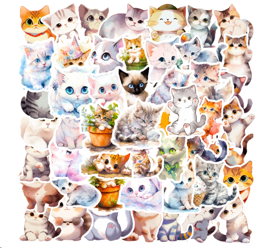 Cat Sticker 4