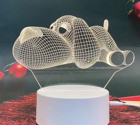 3D Night Light Image 1