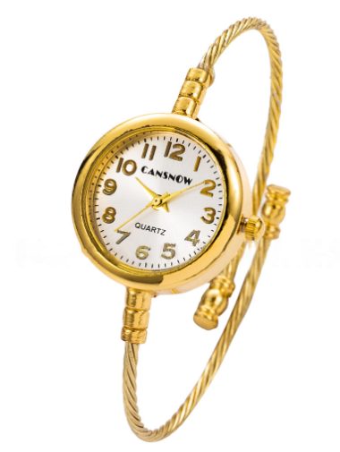 Ladies Small Dial Watch Gold