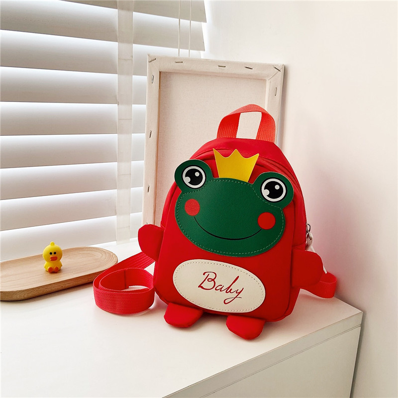 Frog Backpack in Use