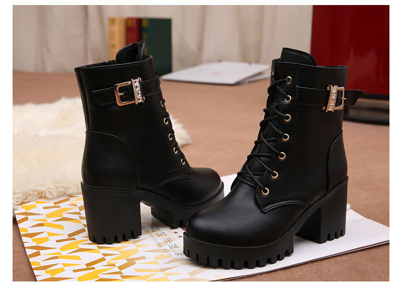 Martins Lace-Up Boots