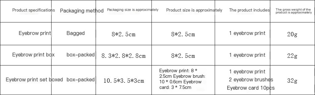Eyebrow Filling Powder