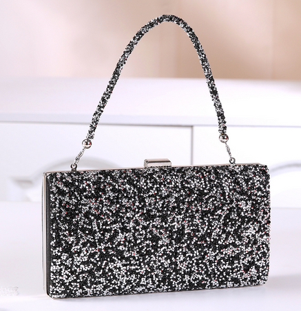 Classic Evening Clutch in Black