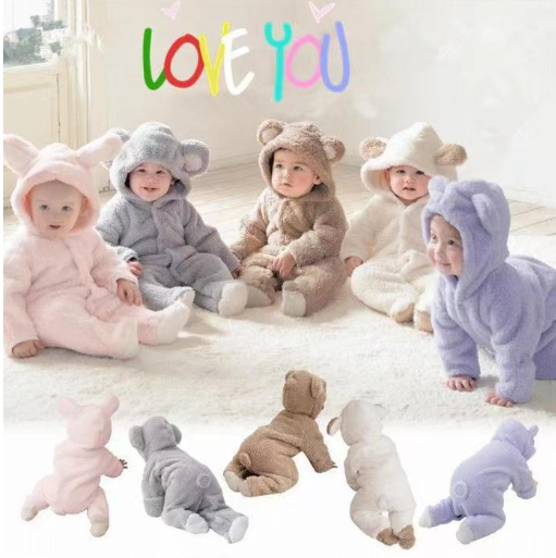 Teddy Bear Winter Onesie Colors Available