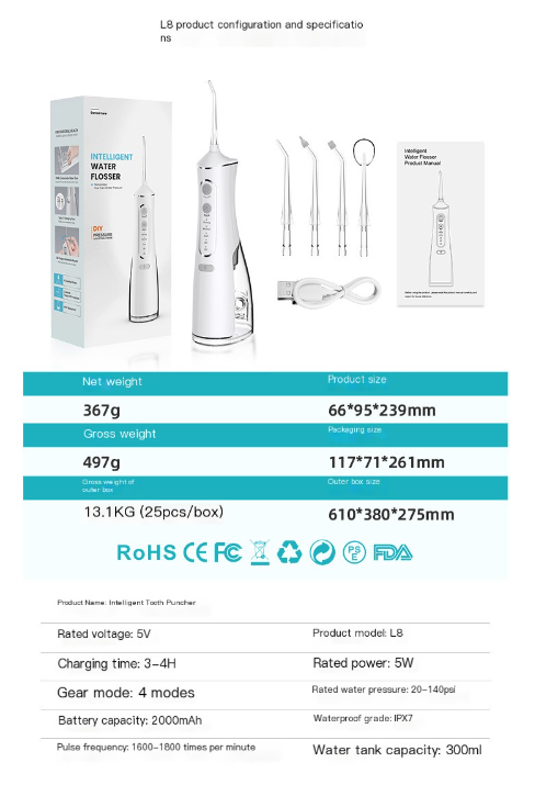Portable Electric Oral Irrigator Image 1