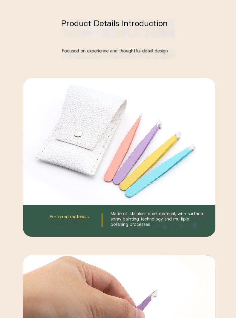 Eyebrow Tweezers Set 5