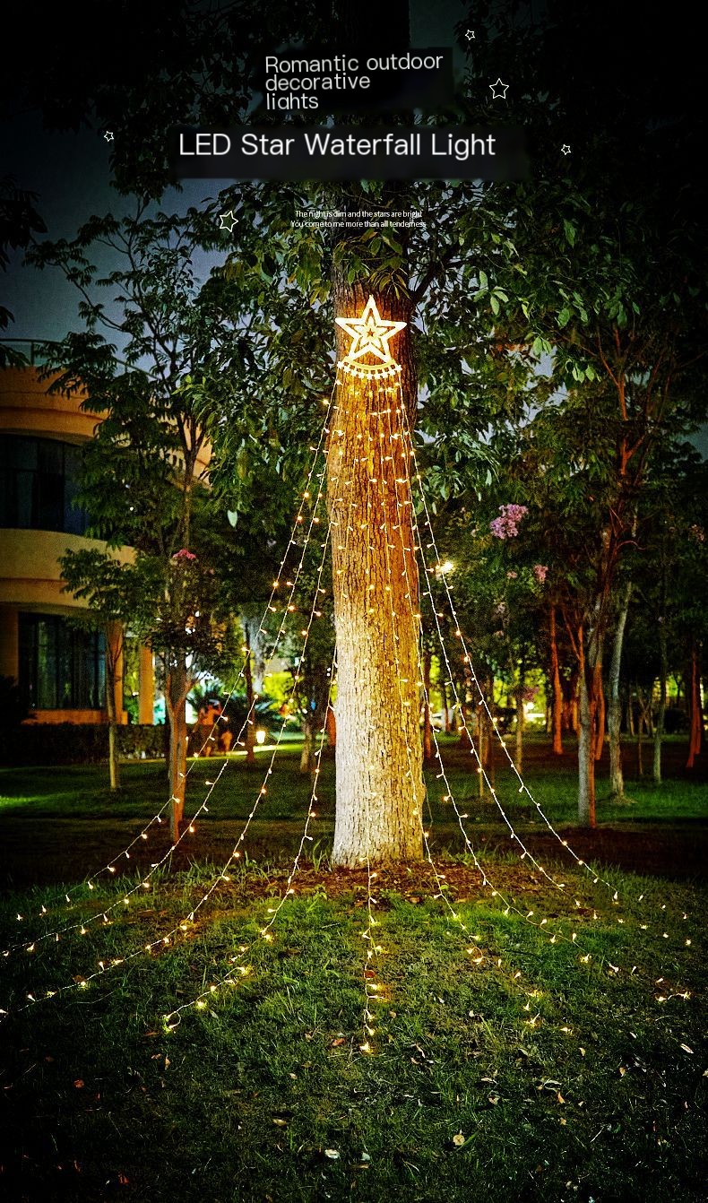 Star Waterfall Light 1