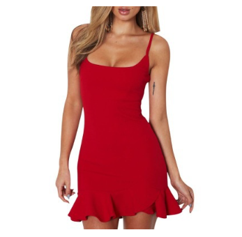 Elegant Ruffled Dress