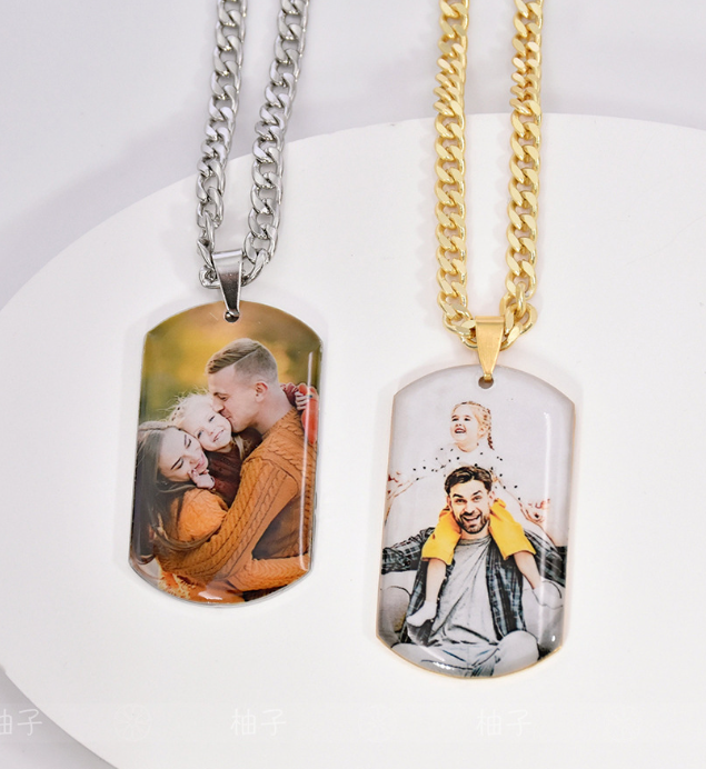 Personalized Necklace Silver