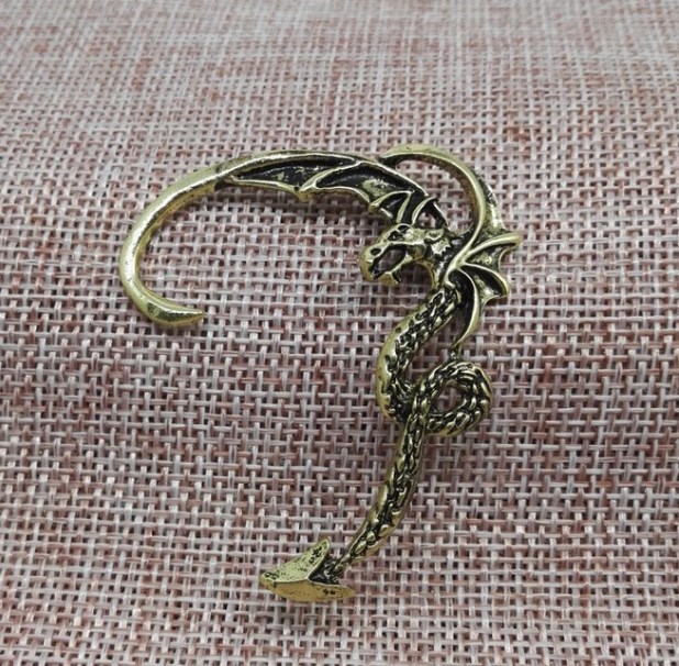 Gothic Dragon Earrings