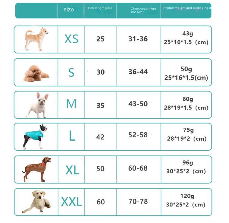 Pet Dog Clothes