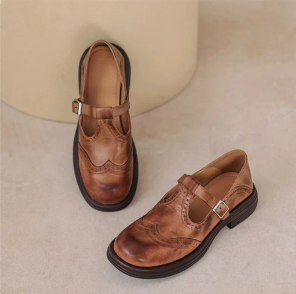 Clémence | LA DORÉE – SOULIER EN CUIR DE LUXE image