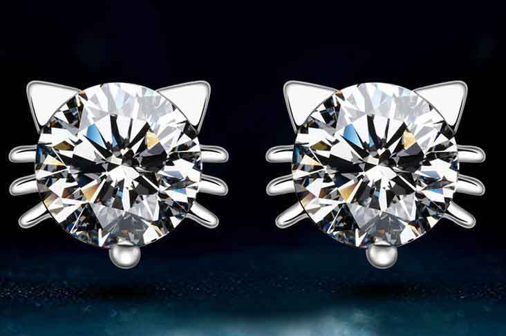 Cat Spirit Stud Earrings Collection