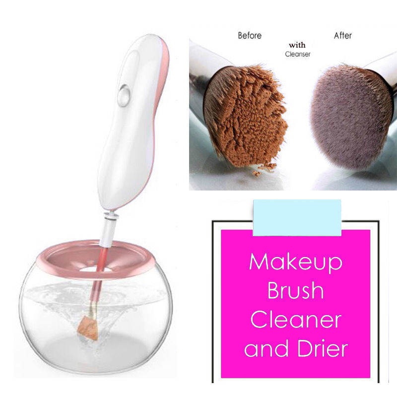 Makeup Brush Cleaning Set - Black