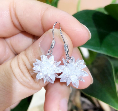 Snowflake Earrings Image 2