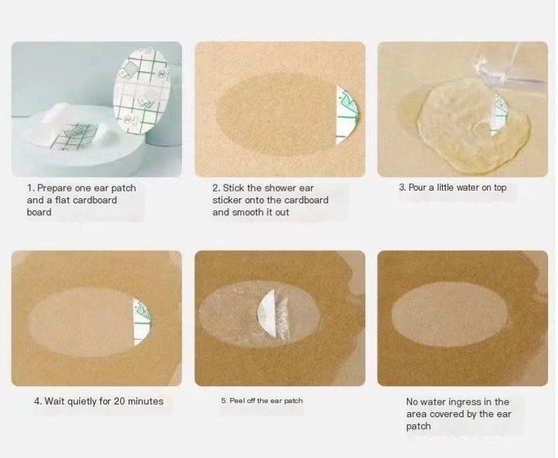 Waterproof Ear Stickers Image 1