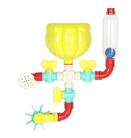 DIY Rotating Spray Shower Toy